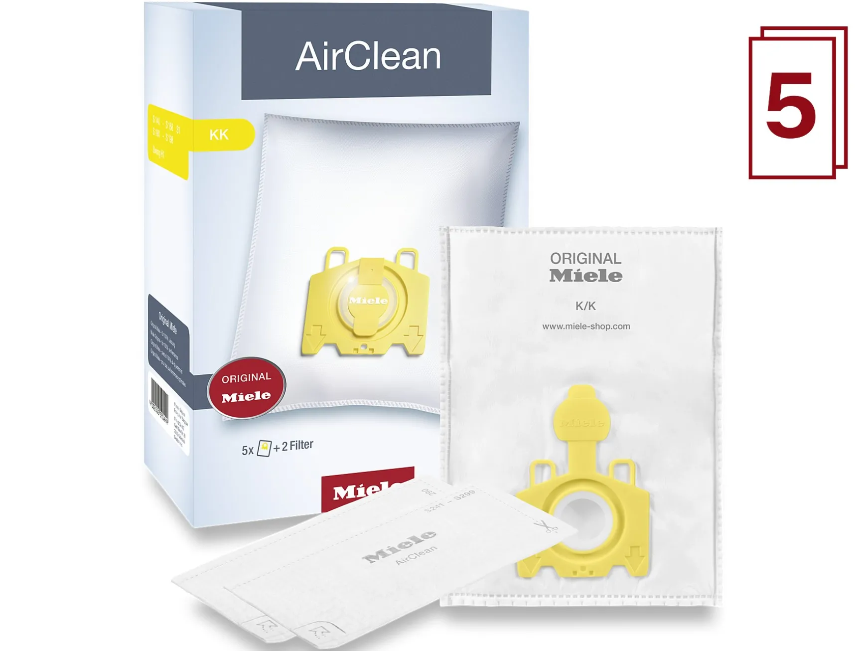 Airclean Kk Dustbags<Miele Hot