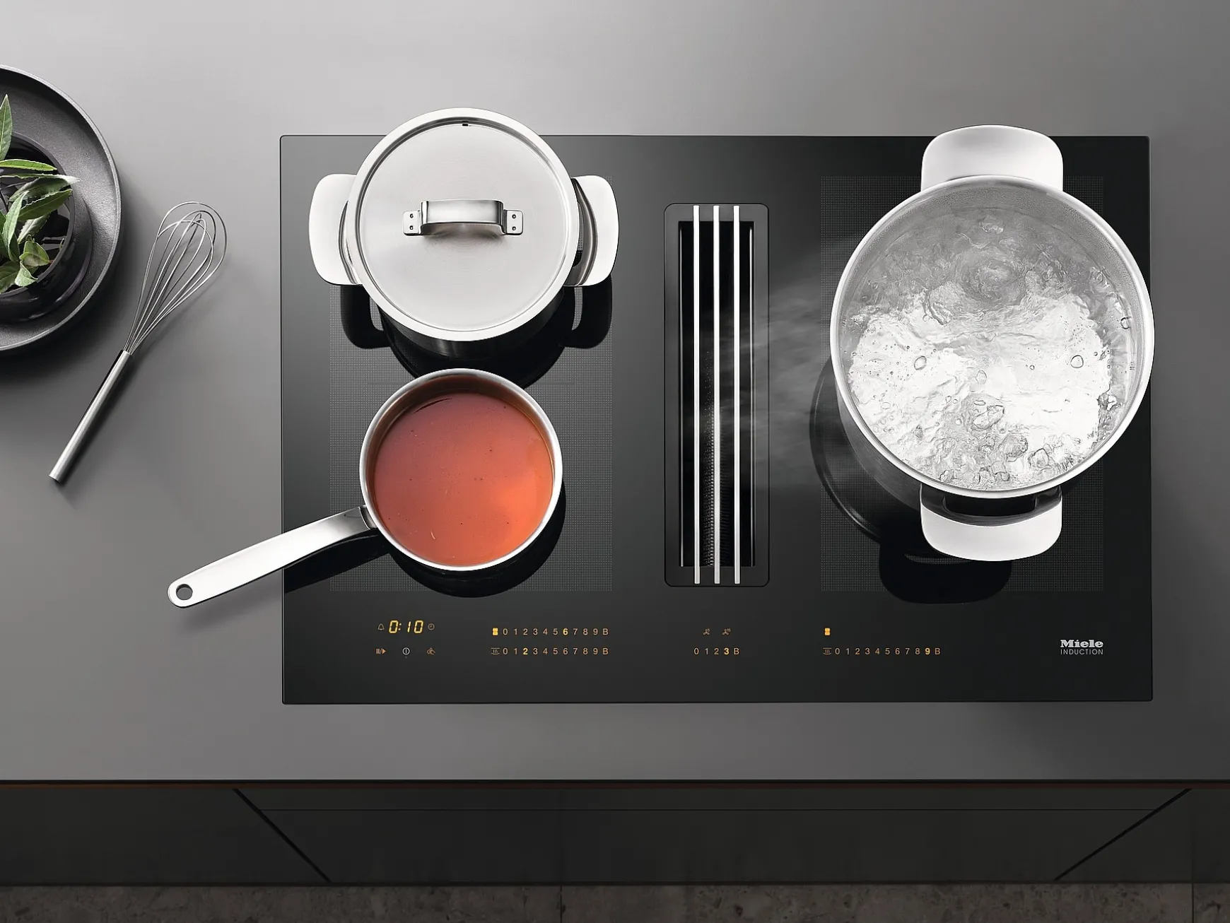 Fiskars "All Steel" Starter Pan Set (4 Pieces)<Miele Outlet
