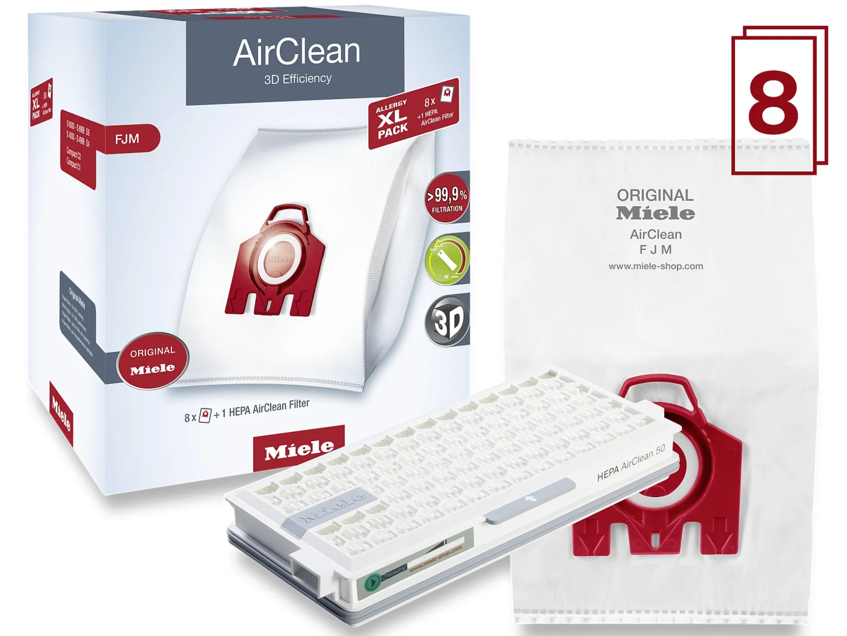 Xl-Pack Airclean 3D Efficiency Fjm<Miele Best Sale